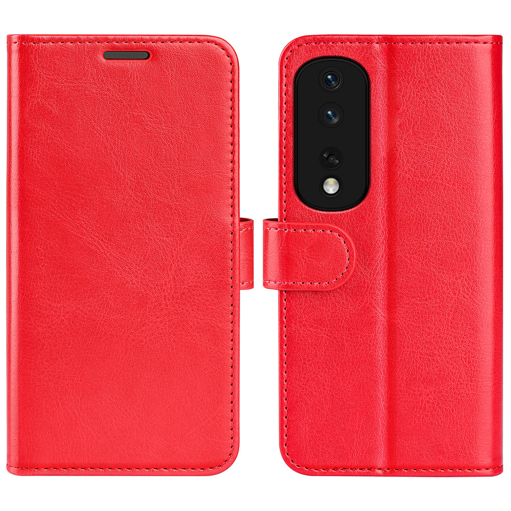 For Honor 80 Pro 5G Crazy Horse Texture PU Leather Case Stand Wallet Flip Protective Phone Cover For Honor 80 Pro 5G Crazy Horse Texture PU Leather Case Stand Wallet Flip Protective Phone Cover